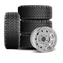 SVE Bronco Factory Style 10-Hole Wheel & 33" BFG T/A Tire Kit  - 15x7.5" - Polished (92-96)