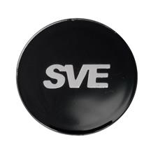 SVE Mustang Center Cap -  Anniv, Bullitt, FR500  - Black (79-04)