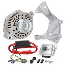 SVE Mustang 130 Amp Alternator & Bracket 1g to 3g Upgrade (82-85) 5.0/5.8