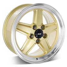 SVE Mustang 5 Lug S89 Wheel - 17x8  - Gold (79-93)