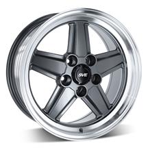 SVE Mustang 5 Lug S89 Wheel - 17x8  - Gunmetal (79-93)