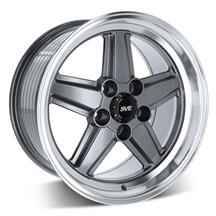 SVE Mustang 5 Lug S89 Wheel - 17x9  - Gunmetal (79-93)
