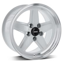 SVE Mustang 5 Lug S89 Wheel - 17x9  - White (79-93)