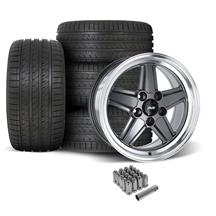 SVE Mustang 5 Lug S89 Wheel & Sumitomo Tire Kit  - 17x8/9 - Gunmetal (79-93)