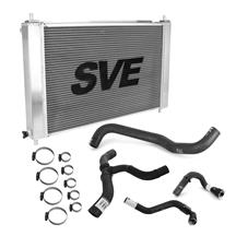 SVE Mustang Aluminum Radiator & Rubber Hose Kit (01-04) 4.6 2V