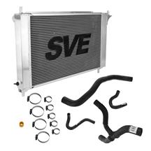 SVE Mustang Aluminum Radiator & Rubber Hose Kit (1996) 4.6 2V