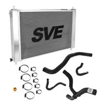 SVE Mustang Aluminum Radiator & Rubber Hose Kit (97-00) 4.6 2V