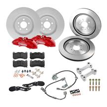 SVE Mustang Big Brembo Brake Upgrade Kit  - Red (05-14)