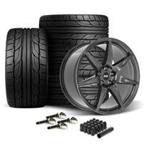 SVE Mustang CFX Wheel & Nitto Tire Kit - 20x10/11  - Gloss Graphite (2024)