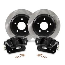 SVE Mustang Cobra Rear Brake Caliper & Slotted Rotor Kit  - 11.65" - Black (94-04)