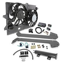 SVE Mustang Contour Fan Conversion Kit - Black Tank (79-93) 5.0