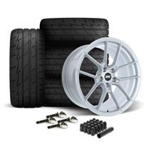SVE Mustang DHP1 Forged Wheel & Firestone Tire Kit - 19x10/11  - Silver (24-25)