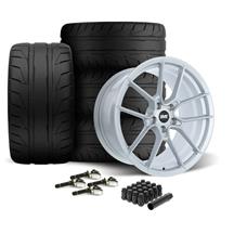 SVE Mustang DHP1 Forged Wheel & Nitto NT05 Tire Kit - 19x10/11  - Silver (24-25)
