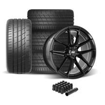 SVE Mustang DHP1 Wheel & Firestone Kit - 19x10  - Gloss Black (05-14)