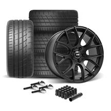 SVE Mustang Drift Wheel & Firestone Tire Kit - 19x9.5  - Flat Black (15-23)