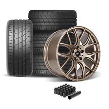 SVE Mustang Drift Wheel & Firestone Tire Kit - 19x9.5  - Satin Bronze (05-14)