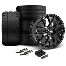 SVE Mustang Drift Wheel & Nitto NT05 Tire Kit - 19x9.5  - Gloss Black (2024)