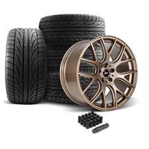 SVE Mustang Drift Wheel & Ohtsu Tire Kit - 19x9.5 - Satin Bronze (05-14)