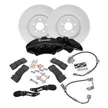 SVE Mustang Front Brembo Brake Upgrade Kit - 6 Piston PP1 - 15" - Gloss Black (05-14)
