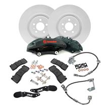 SVE Mustang Front Brembo Brake Upgrade Kit - 6 Piston PP1 - 15" - Satin Black (05-14)