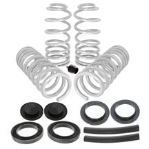 SVE Mustang Lowering Springs & Spring Isolators - Rubber (79-04)