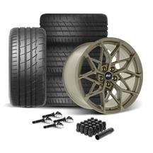 SVE Mustang MHP1 Wheel & Firestone Tire Kit - 19x10/11  - Satin Bronze (15-23)