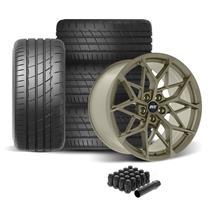 SVE Mustang MHP1 Wheel & Firestone Tire Kit - 19x10  - Satin Bronze (05-14)