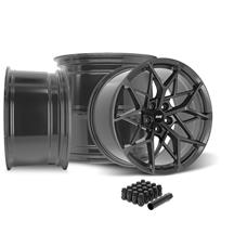 SVE Mustang MHP1 Wheel Kit - 19x10  - Gloss Graphite (15-26)