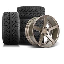 SVE Mustang NVX Wheel & Kenda Tire Kit - 18x9/10  - Bronze (94-04)