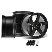 SVE Mustang R355 Wheel Kit - 19x10/11  - Gloss Black (15-26)