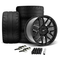 SVE Mustang R357 Wheel & Nitto NT05 Tire Kit - 19x10/11  - Gloss Black (2024)