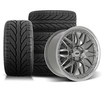 SVE Mustang Series 3 Wheel & Kenda Tire Kit - 18x9/10  - Gun Metal (94-04)