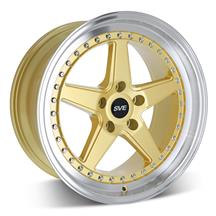 SVE Mustang Series 4 Wheel - 18x9  - Gloss Gold (94-04)