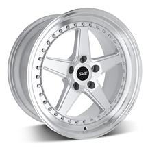 SVE Mustang Series 4 Wheel - 18x9  - Gloss Silver (94-04)