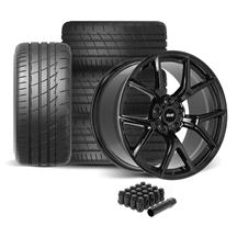 SVE Mustang SP2 Wheel & Firestone Tire Kit - 19x10  - Gloss Black (05-14)