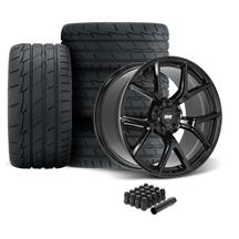 SVE Mustang SP2 Wheel & Firestone Tire Kit - 19x10  - Gloss Black (05-14)