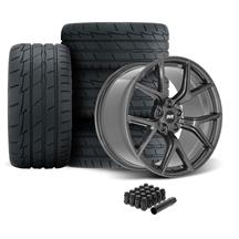 SVE Mustang SP2 Wheel & Firestone Tire Kit - 19x10  - Gloss Graphite (05-14)
