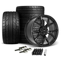 SVE Mustang SP2 Wheel & Nitto Tire Kit - 19x10 - Gloss Black (15-23)