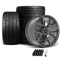 SVE Mustang SP2 Wheel & Nitto Tire Kit  - 19x10 - Gloss Graphite (05-14)