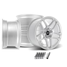 SVE Mustang X500 Wheel Kit - 19x10/11  - Gloss Silver (15-26)