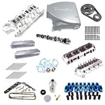 Trick Flow Mustang Top End Kit Stage 2 w/ Track Heat Intake  - Silver (87-93) 5.0