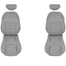 TMI  Mustang Front Sport Seat Vinyl Upholstery  - Medium Graphite (1998) Coupe/Convertible 43-76308-6890