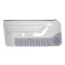TMI Mustang Limited Edition Door Panels White/Titanium (90-92) Convertible 10-74102-965-972  