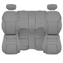 TMI Mustang Sport Seat Upholstery Opal Gray Leather (94-95) Convertible