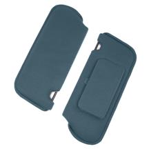 TMI Mustang Sun Visors with Vanity Mirror  - Crystal Blue (90-92)