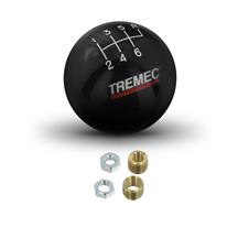 Tremec Mustang 6-Speed Shift Knob - Metric Adapters  - Black (79-17) TTC-6BL-MX