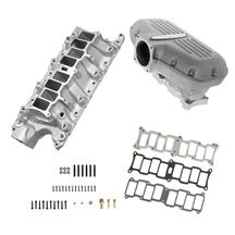 Trick Flow Mustang Box-R-Series Intake Manifold  - Silver (86-95) 5.0 TFS-D-51500008