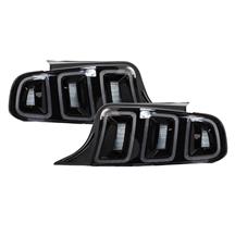 Winjet Mustang Euro Style Tail Lights  - Clear (10-14) CTRNG0678-GBC