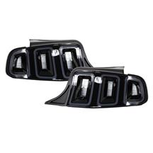 Winjet Mustang Euro Style Tail Lights  - Smoked (10-14) CTRNG0678-GBS