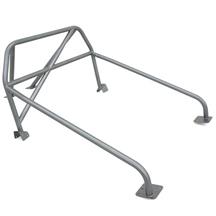 Watson Racing Mustang 6 Point Chromoly Bolt-In Roll Bar  - Gray (05-14) WR-BOLTINCAGE-6PT